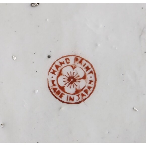 Japanese Lusterware Art Deco Toast Rack – Hand-Painted – 1920s–1930s - Picture 10 of 13